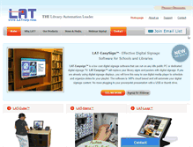 Tablet Screenshot of latcorp.com